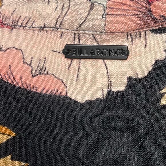 Billabong Lust Linger Long Sleeve Blouse Size Sm - Picture 9 of 15
